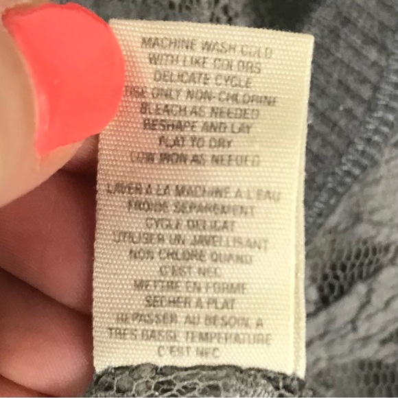 Anthropologie Brand Sheer Floral Mesh Dress / Tunic Size Small - Picture 7 of 7